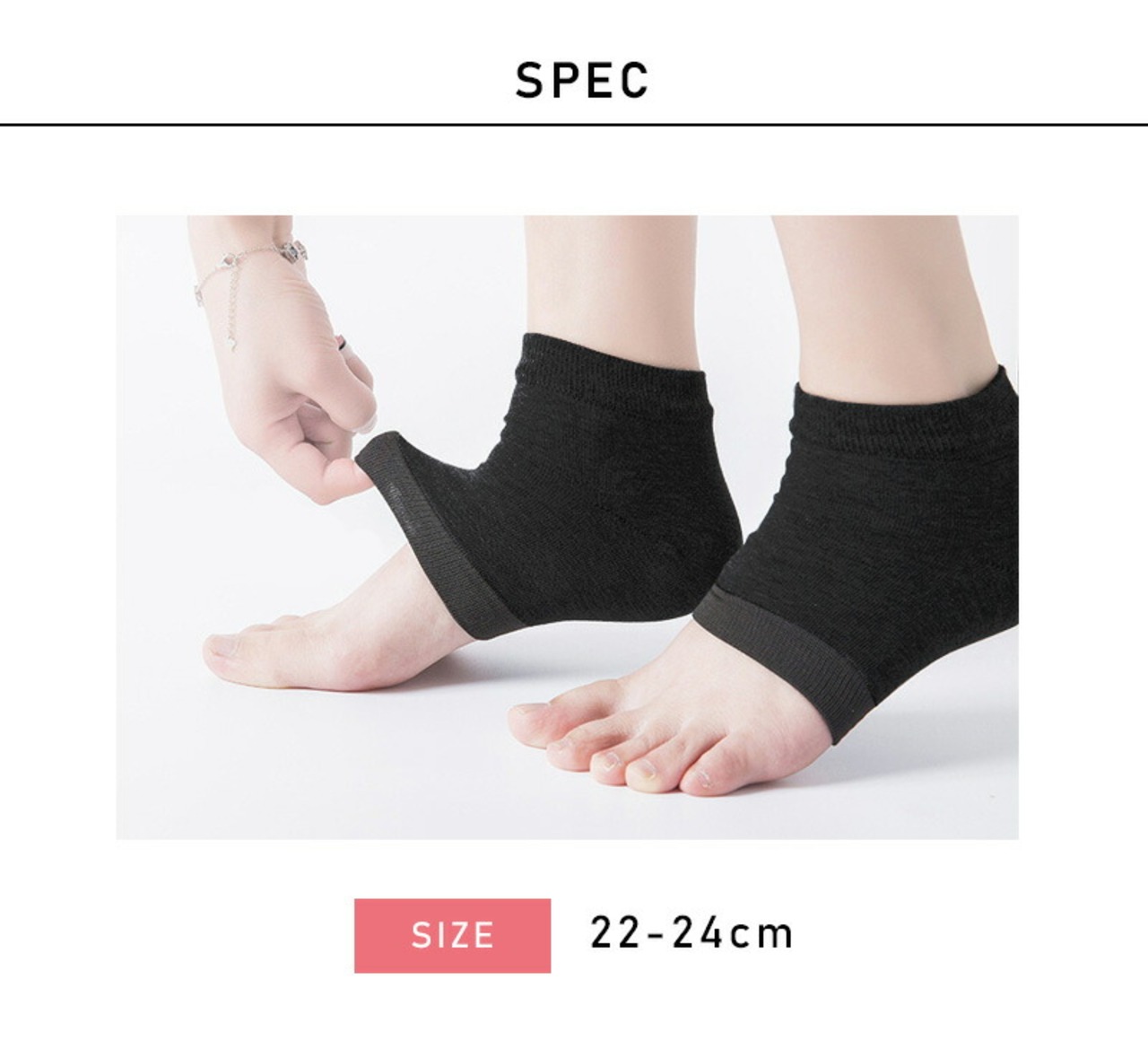 【3足セット】 かかと 靴下 ソックス ケア 毎日のお手入れに 保湿 保護 かかとサポーター ひび割れ対策 角質ケア ツルツル 美脚 綿