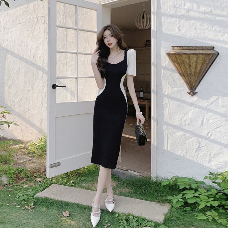 【dress】ニットワンピース M22137