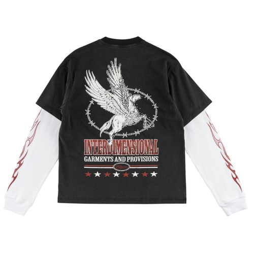 WELCOME / PEGASUS LAYERED 2FER TEE