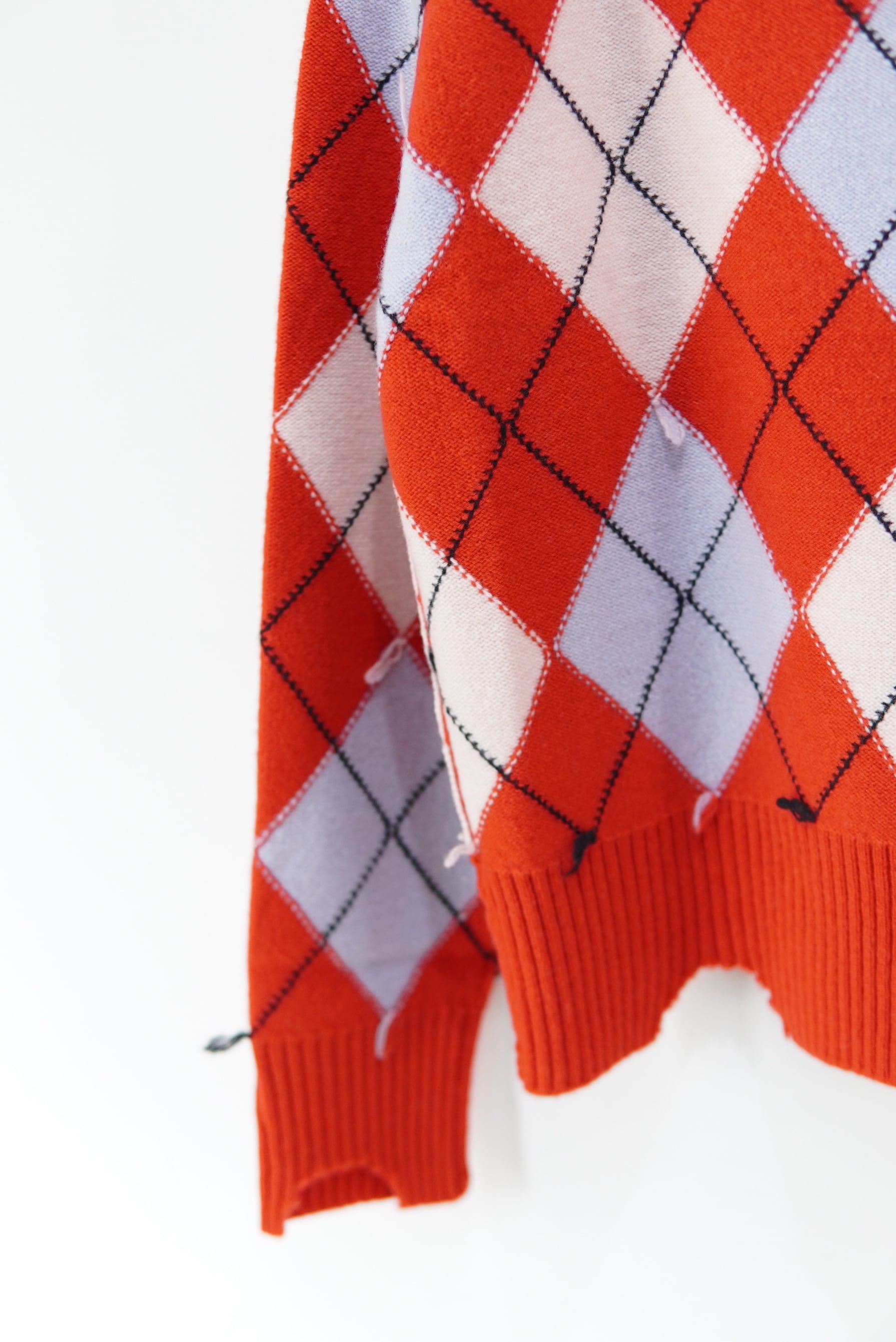 【25AW】MASU DIAMOND SCRAPED SWEATER 46 25AW】MASU DIAMOND SCRAPED SWEATER 46