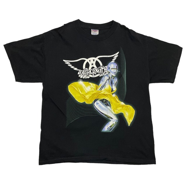 00s Aero smith  just push play tour  Tシャツ(XL)