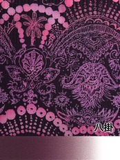 【受注商品】Rumi Rockきもの「幸福の王子」ブラック　[A561]