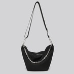 canvas chain shoulder bag / l0303