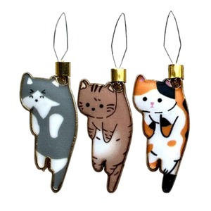 【努力特価】針糸通し 猫 選べる6色 針ヘルパー 可愛い 手芸 道具 ネコ 裁縫 便利 ツール (3色セットB)