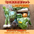 【☆11/18（金）☆ゆう̴̴パック発送】【初めてのご注文におススメ！】旬の東京野菜お試しセット 1,980円※お届けする地域により送料が異なります。