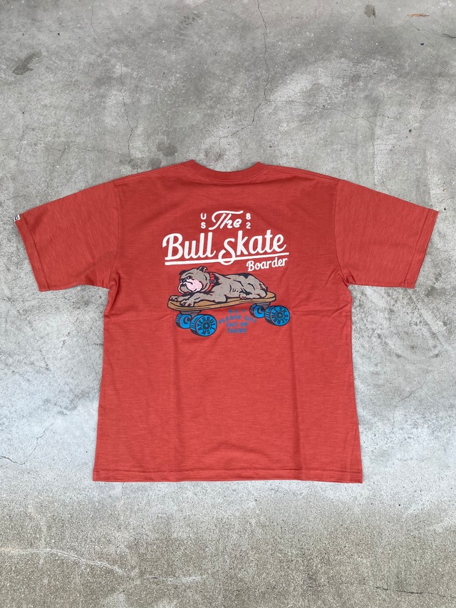 POWER TO THE PEOPLE / ブルドッグスケート / T SHIRT / Tシャツ / チェーンステッチ / 刺繍 / 半袖 / 4501060-103