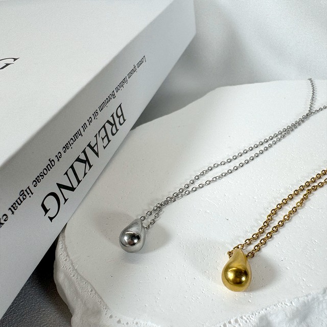 N9 / drop curvyネックレス