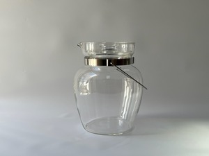 小泉硝子製作所　|　ガラス壺 2000 mL　吊手金具・ガラス蓋付