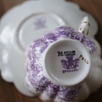 英国Wileman Foley China Basket of Flowers 5035 カップ＆ソーサー 1890年代 thumbnail 9