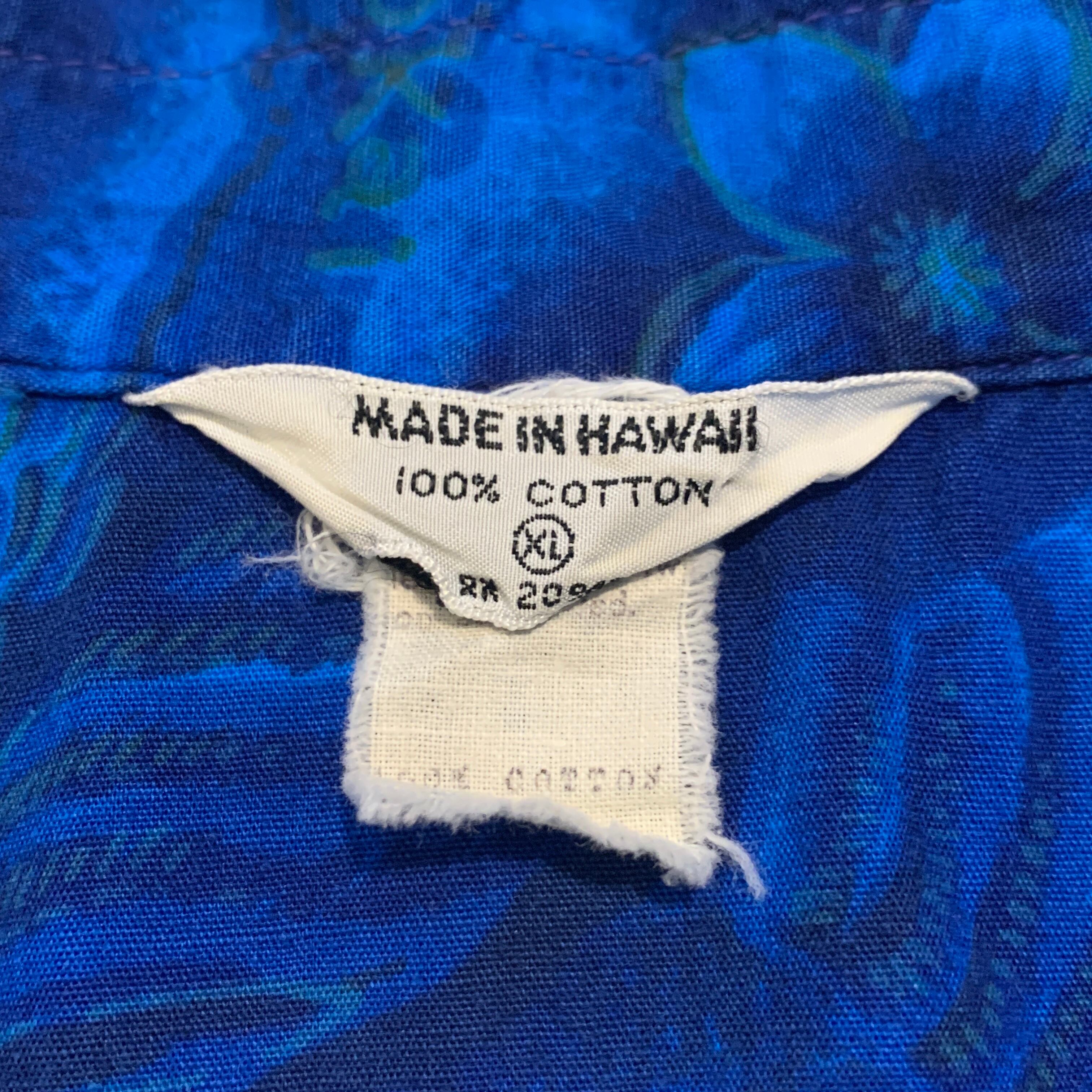 値引き中60sハワイ製USA製 MADEINHAWAIIヴィンテージアロハシャツ MADE IN HAWWAI》”60'S Hawaiian Shirts “ | KILOS