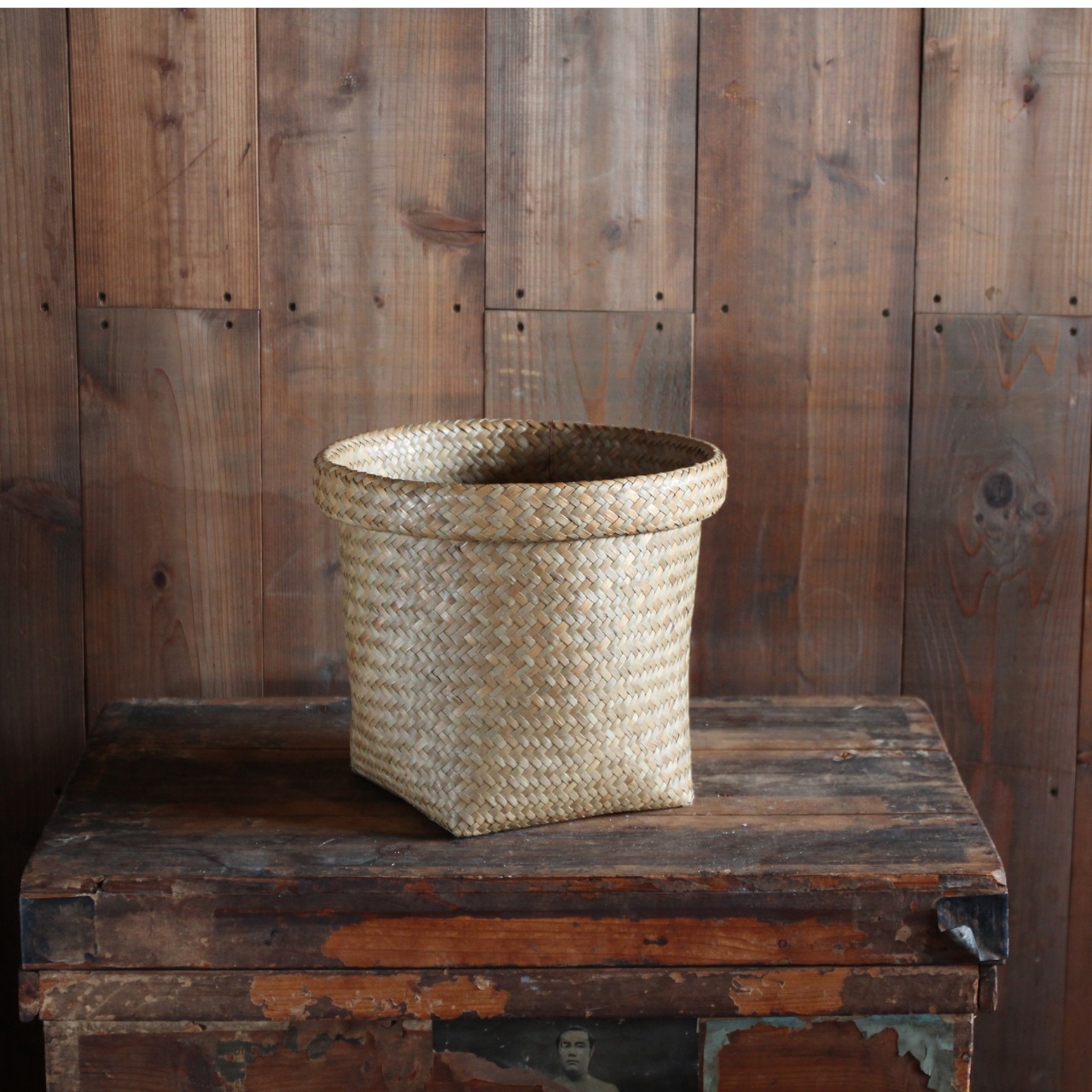 Woven Bamboo Basket / Chiang Mai, Thailand