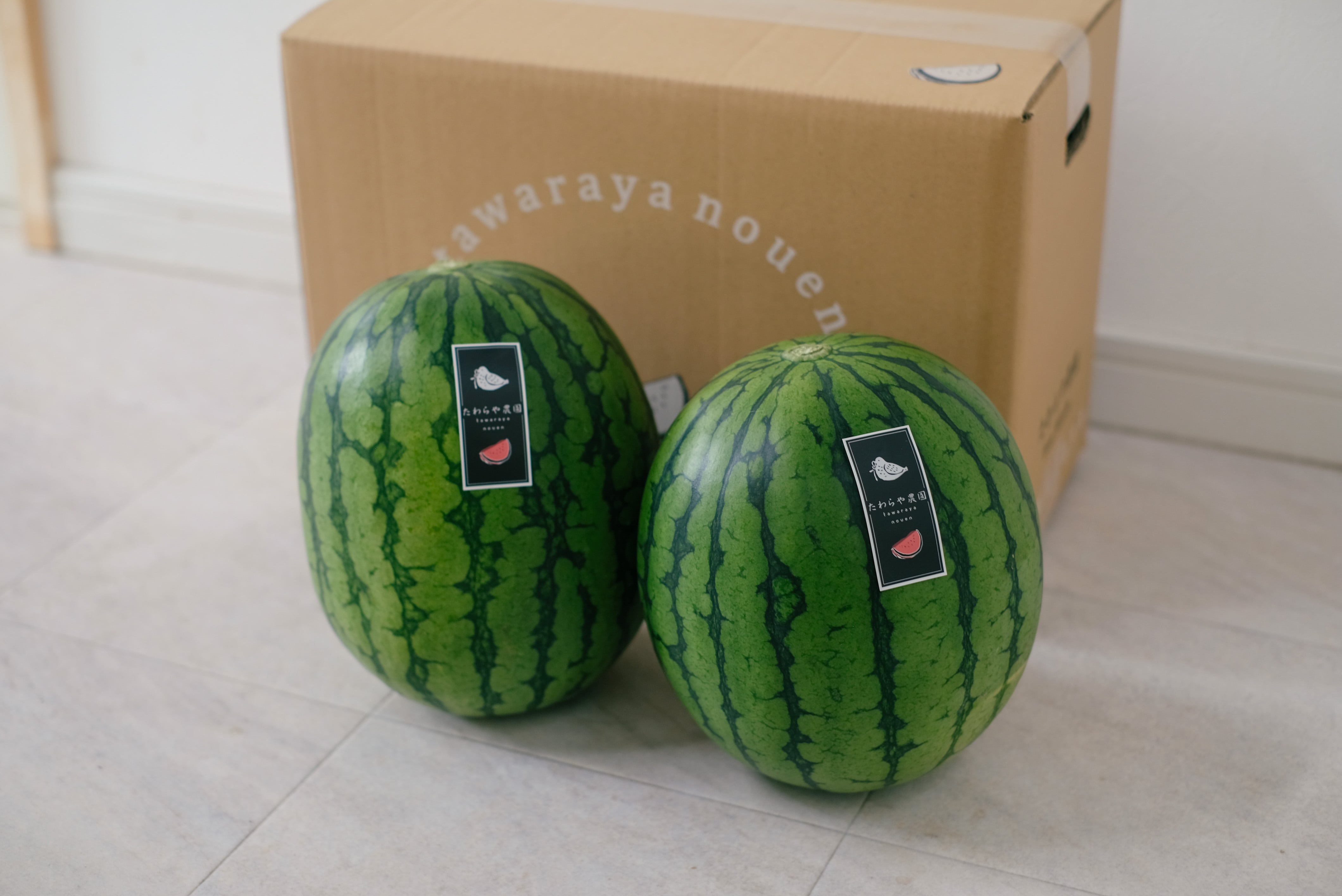 小玉すいか ピノガール 金賞受賞 4Lサイズ【2玉セット】スイカ