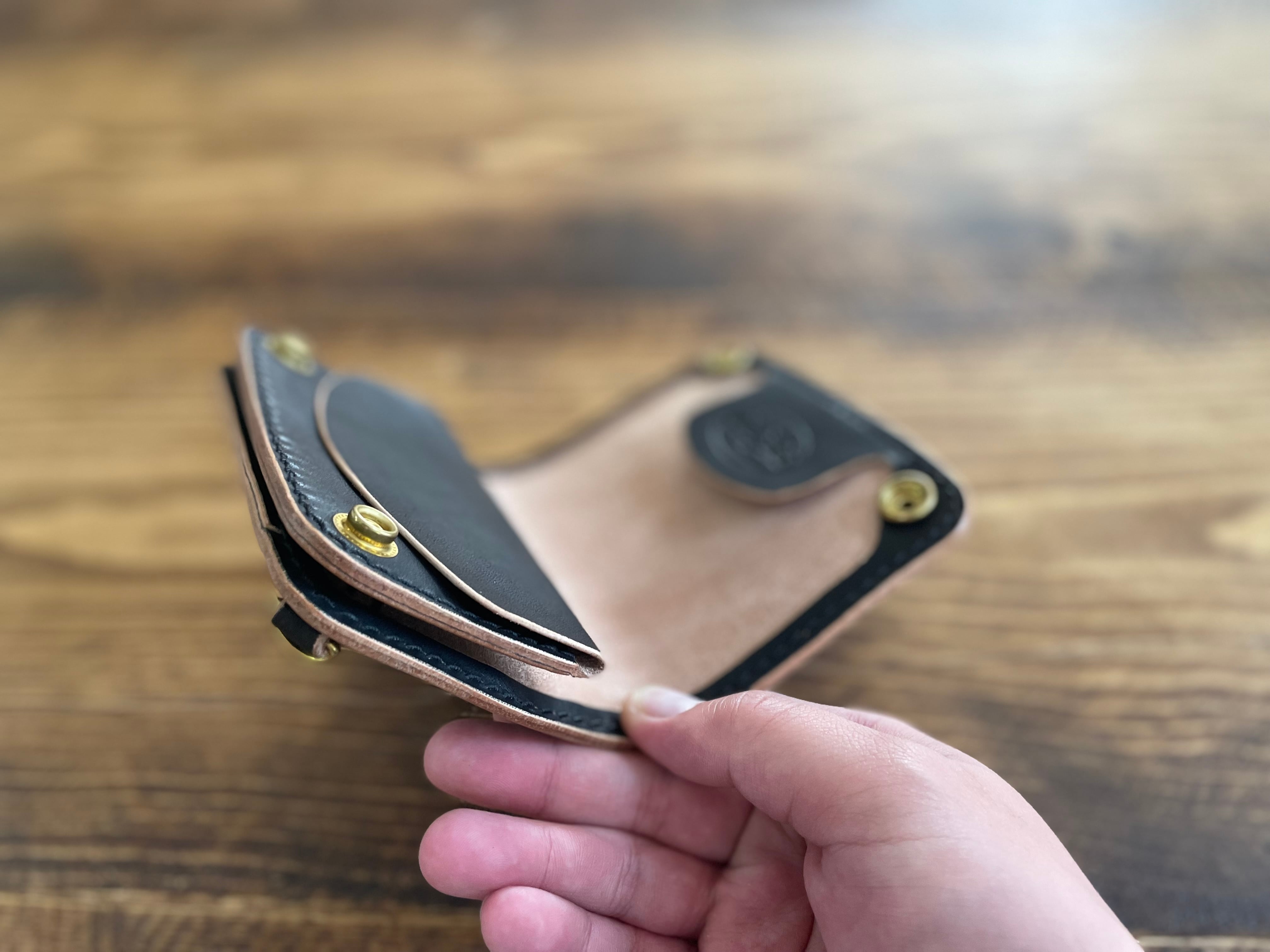 限定stock) ヒリー ミドルトラッカーウォレット | OOLJEE leather