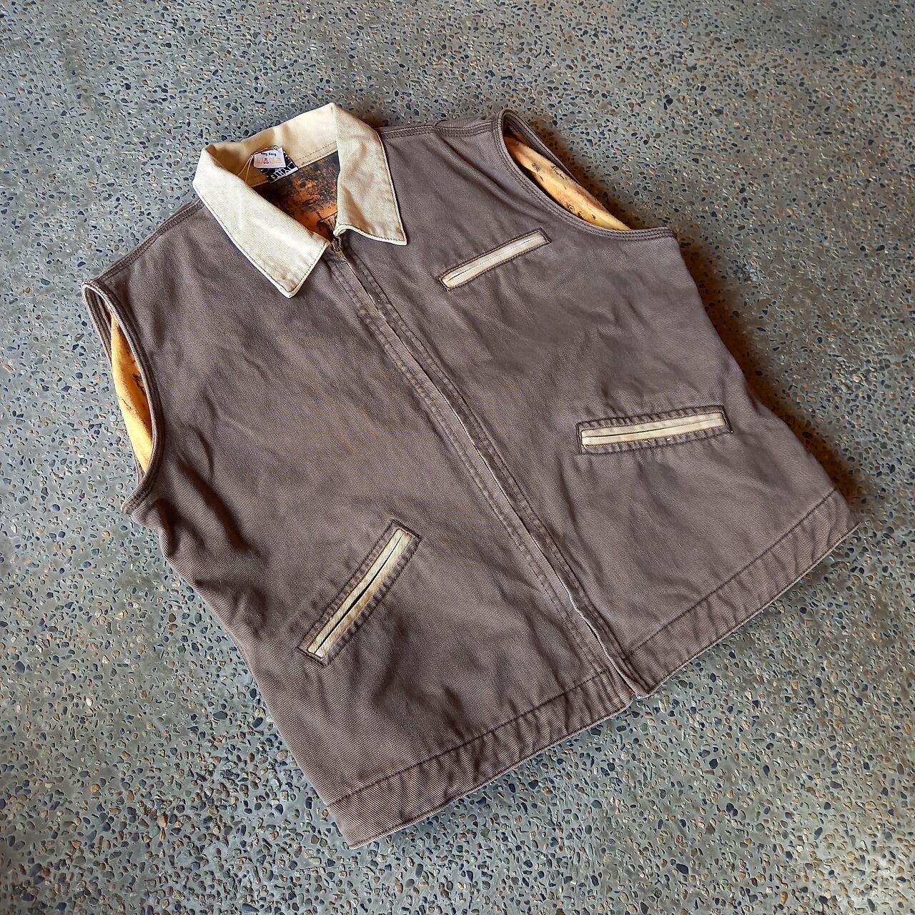 キャンバス生地 カウガール ワークベスト used [202061] | VACFF