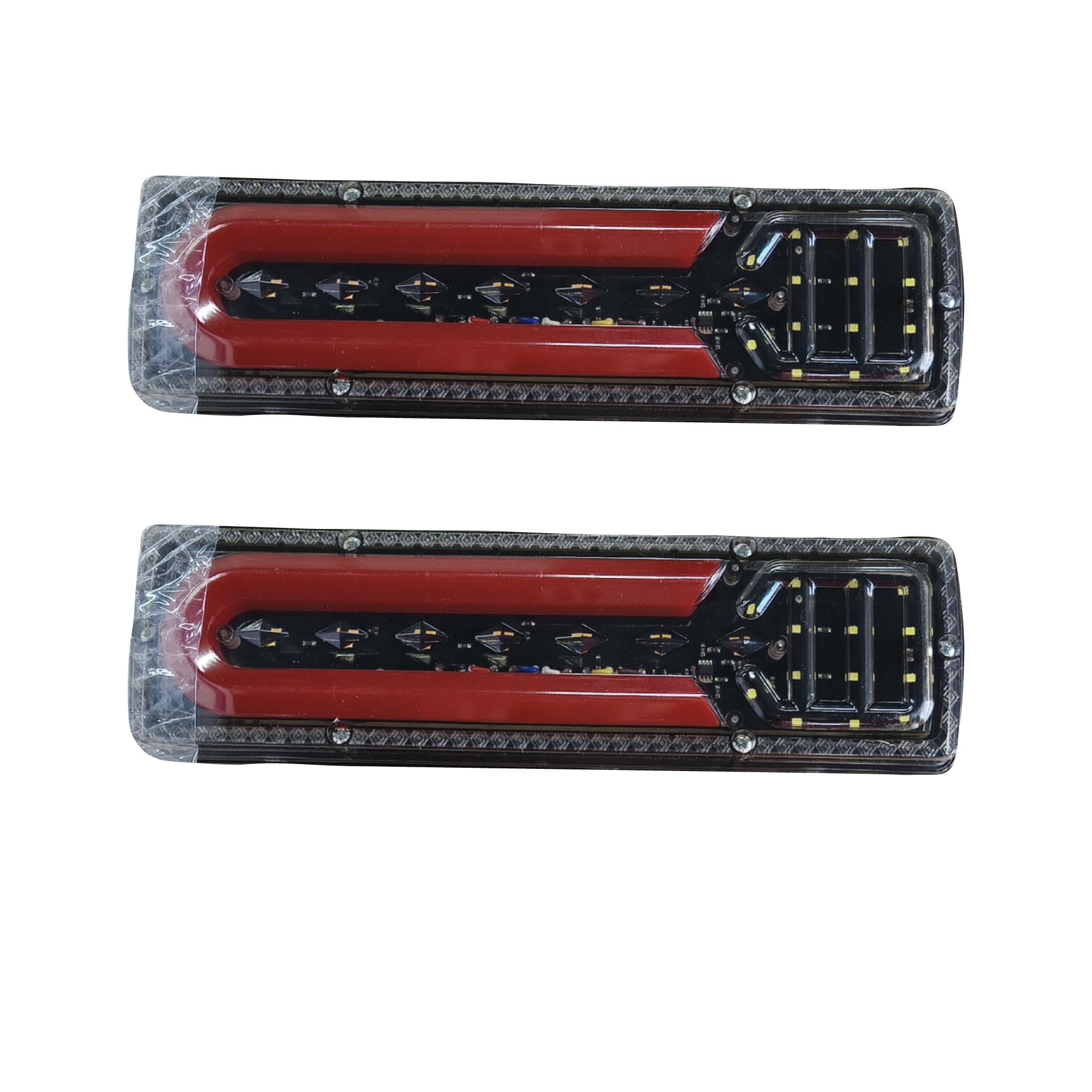HAMILO シーケンシャルライト テールランプ ブレーキランプ 交換用 約12V 2個セット