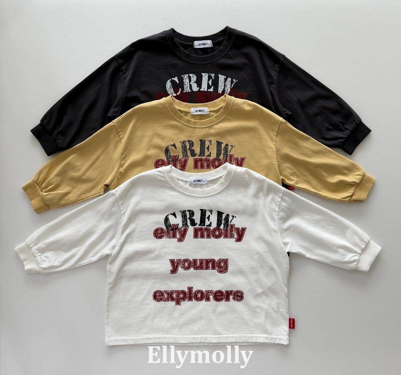 【予約】ELLY MOLLY Crew box T