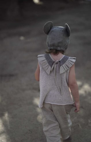 ASH generation】Mouse Bonnet 45cm(6-9M)