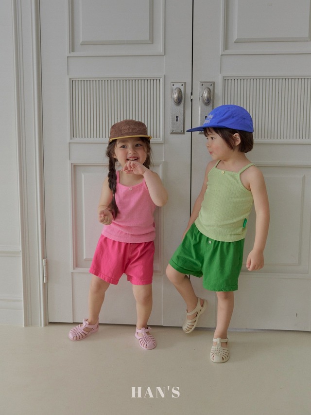 《送料無料》アイレットノースリーブ：kids【HANS】※お取り寄せ