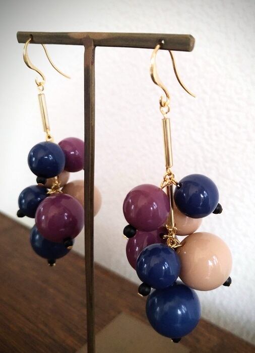 【SALE】大人色つぶつぶピアスorイヤリング