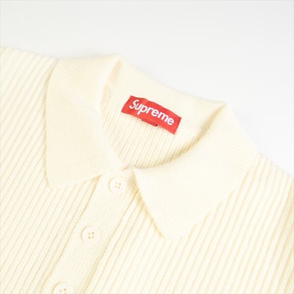 Size【L】 SUPREME シュプリーム 23AW Small Box Polo Sweater Ivory 
