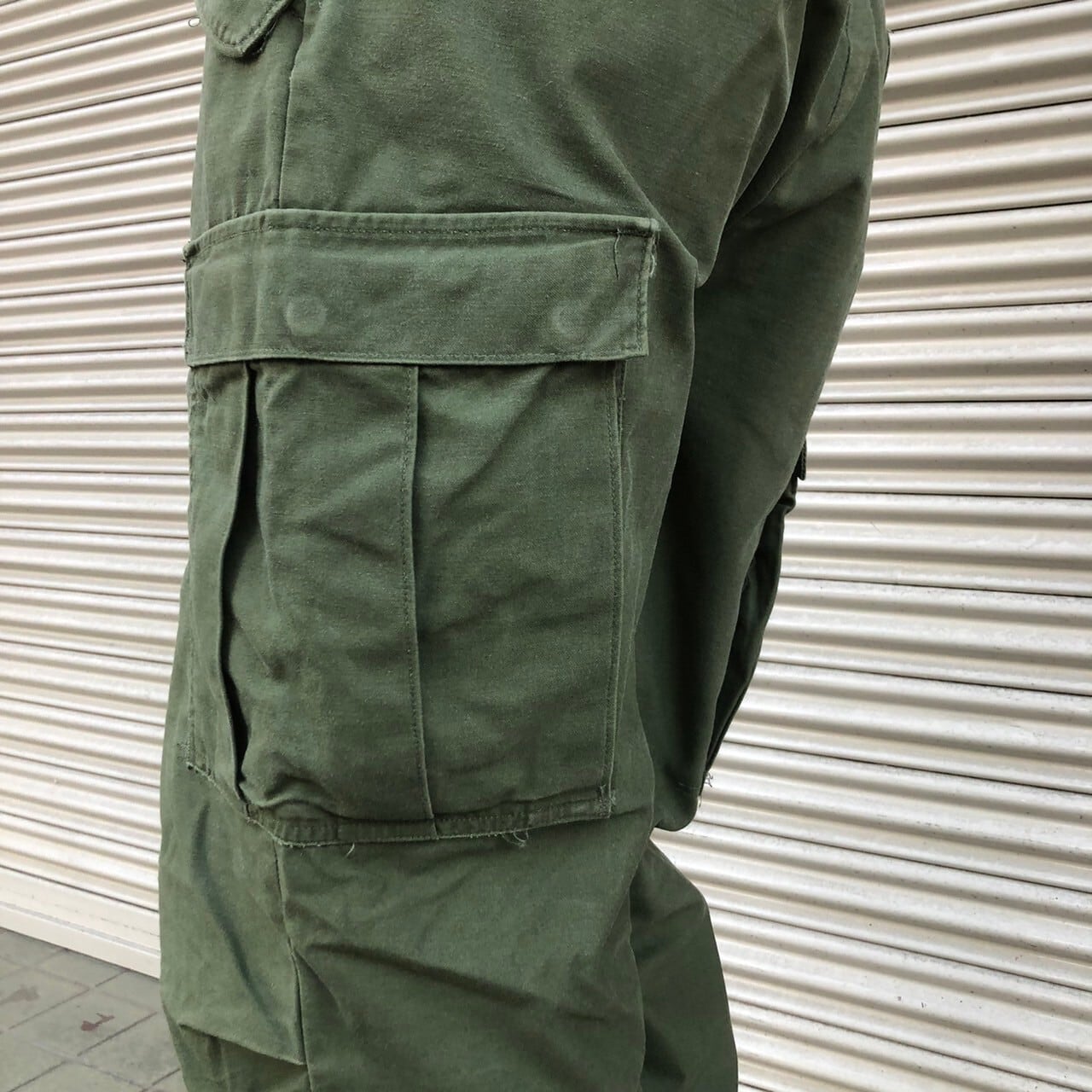 希少サイズ!!】70s US ARMY M-65 カーゴパンツ SS 米軍実物 パンツ 