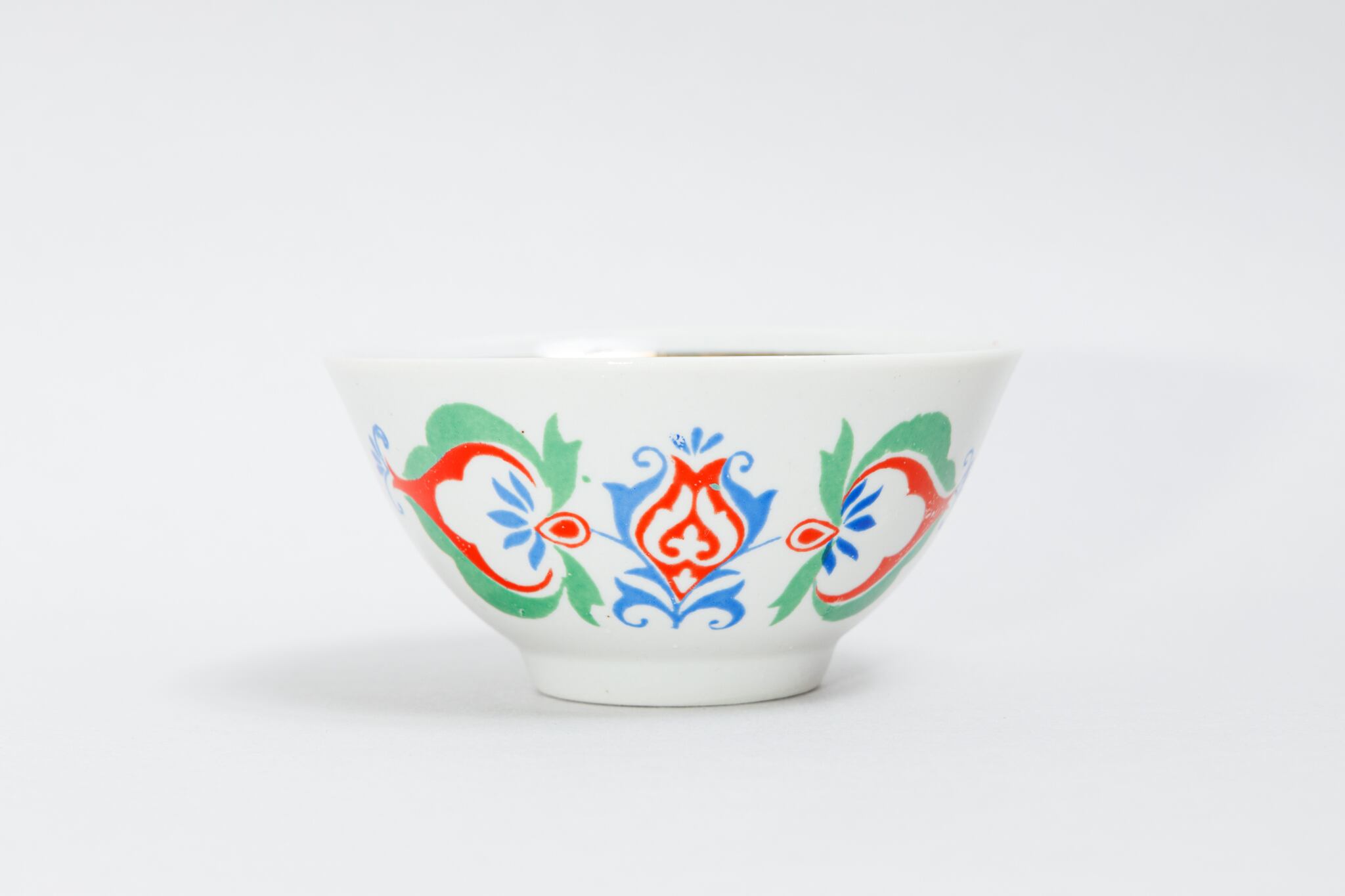 ヴィンテージタシケント陶器工場 変わり綿花柄カップ 旧ソ連 0337