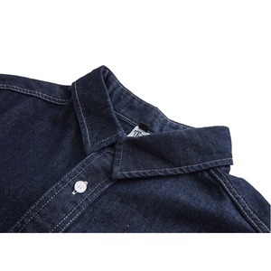 ★BLOCKING WORKWEAR LONG SLEEVE SHIRT　　　A0771