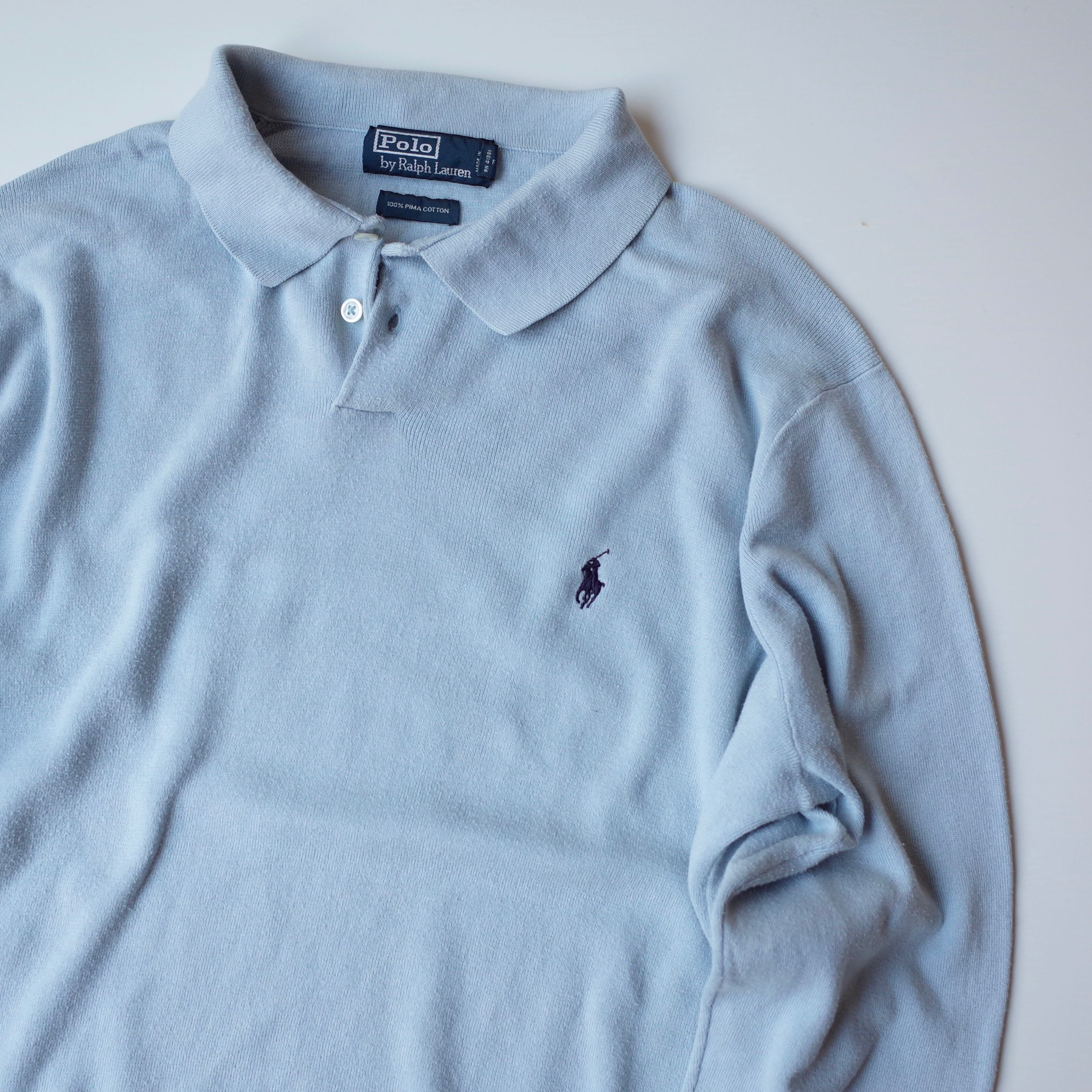 90s Ralph Lauren pima cotton polo shirt
