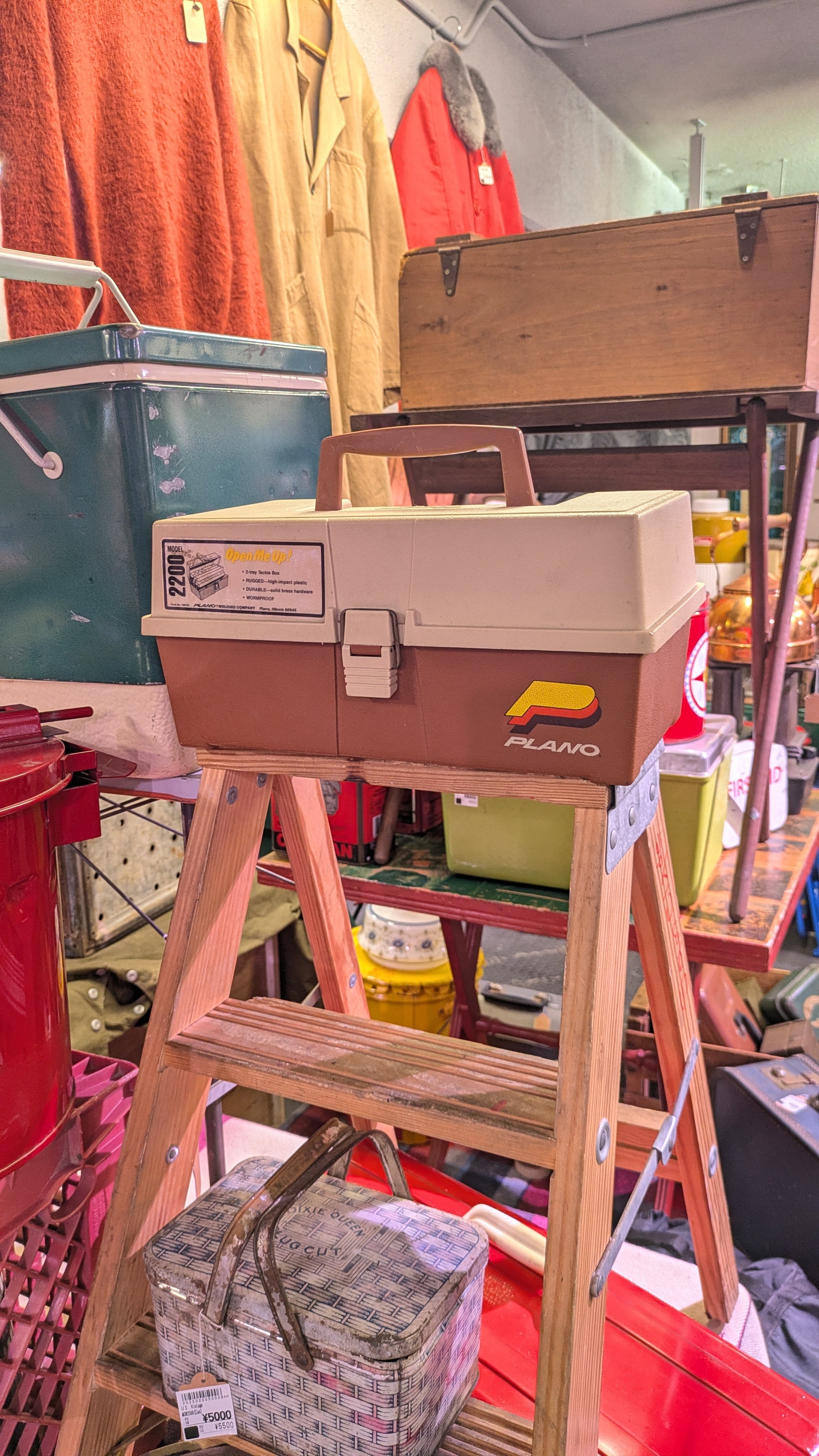 Vintage PLANO 2200 TackleBox ToolBox PartsBox ビンテージ プラノ