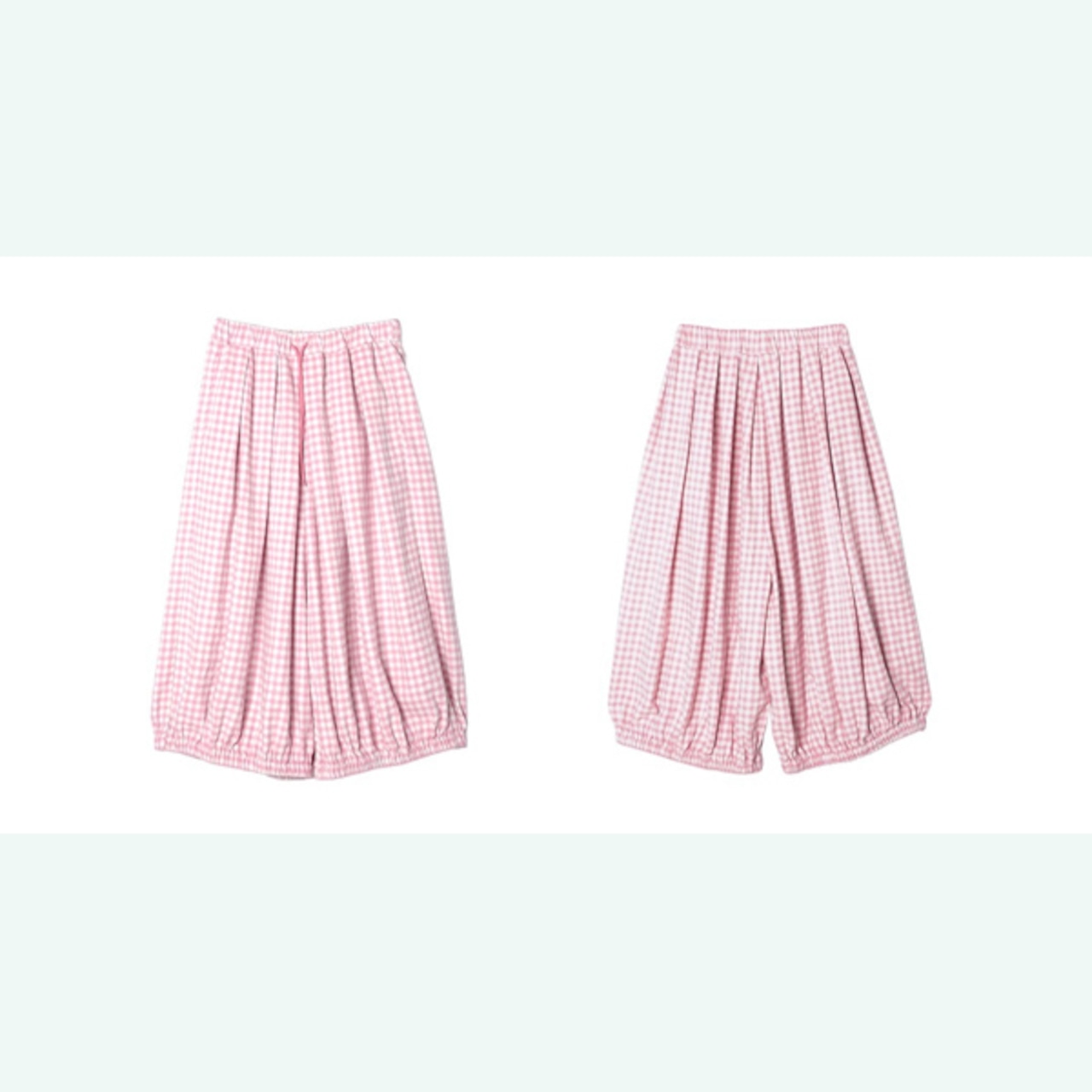 甘い季節を連れてくる桜ピンクワイドパンツ《i0783》