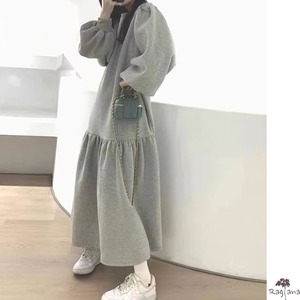 フレアヘム スウェット ワンピース M 10147