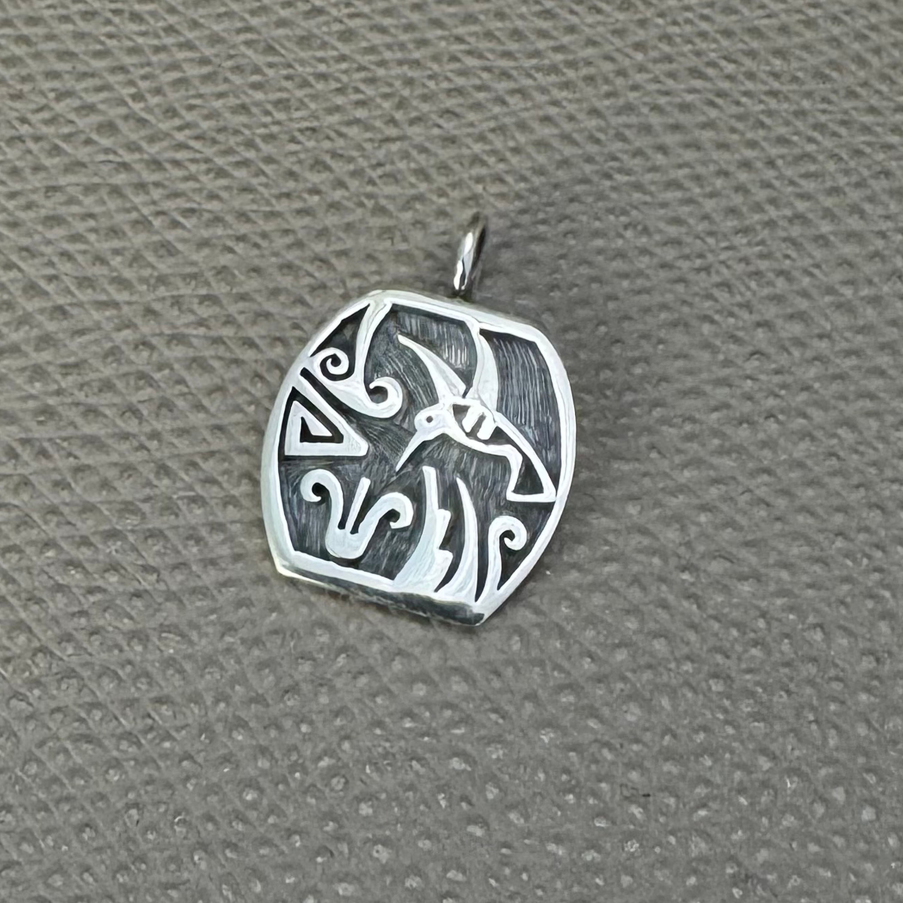 HOPI（ホピ）族 アーティスト作 コーンメイデントップ シルバー INDIAN