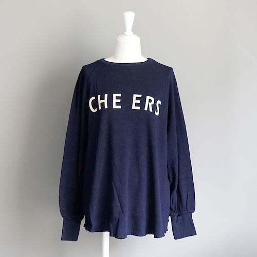 NARU FACTORY　ナルファクトリー　CHEERS ロゴ ワッフルプルオーバー　(659010)
