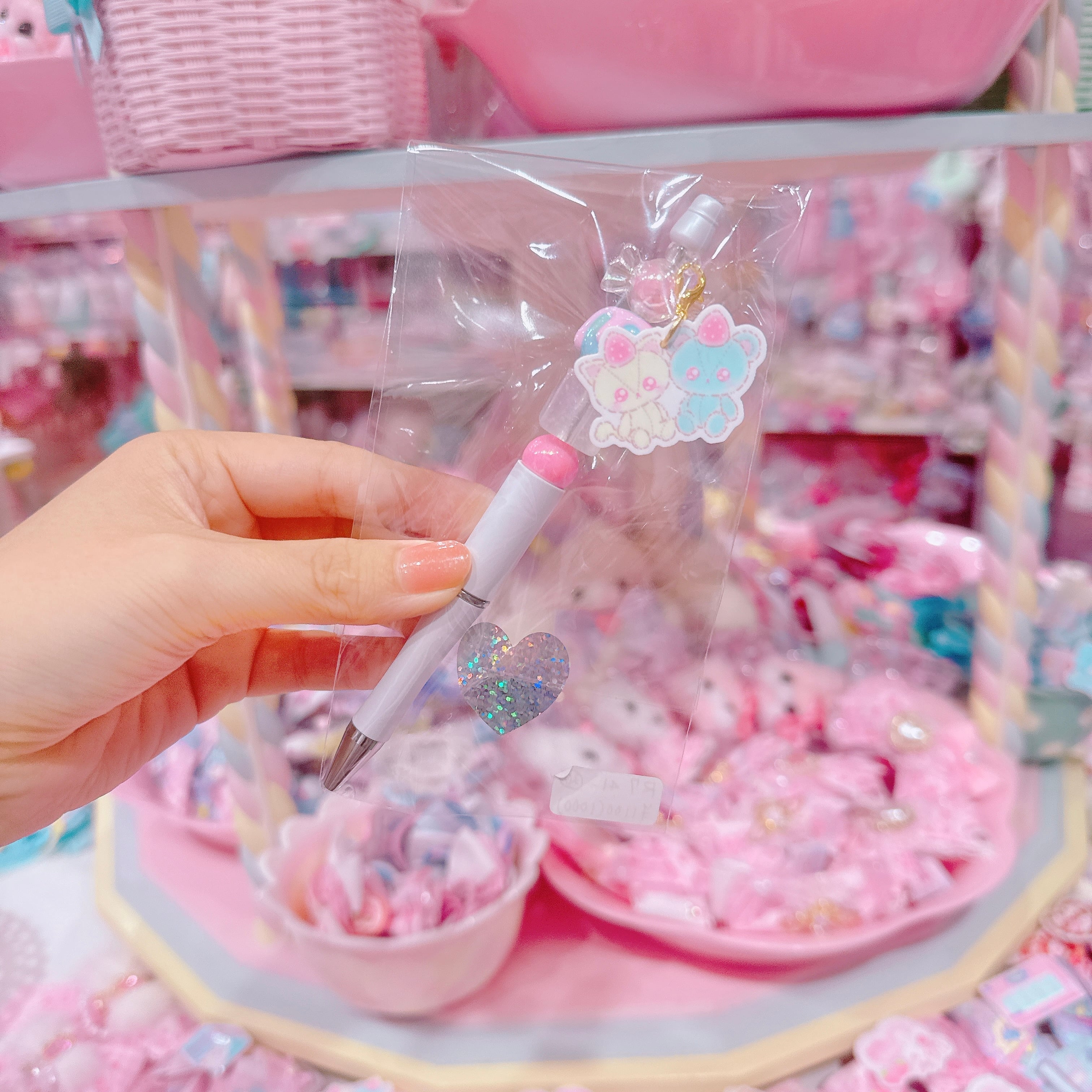 【R7】41-30チャーム付きカスタムボールペン