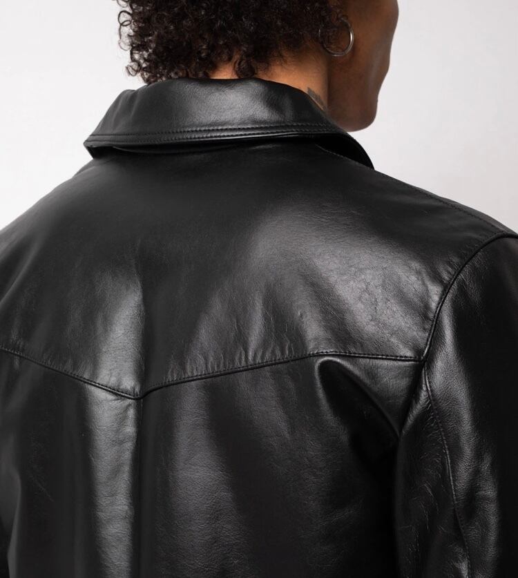 Nudie Jeans eddy leather jacket レザージャケット Eddy Leather Jacket レザージャケット（ライダースジャケット