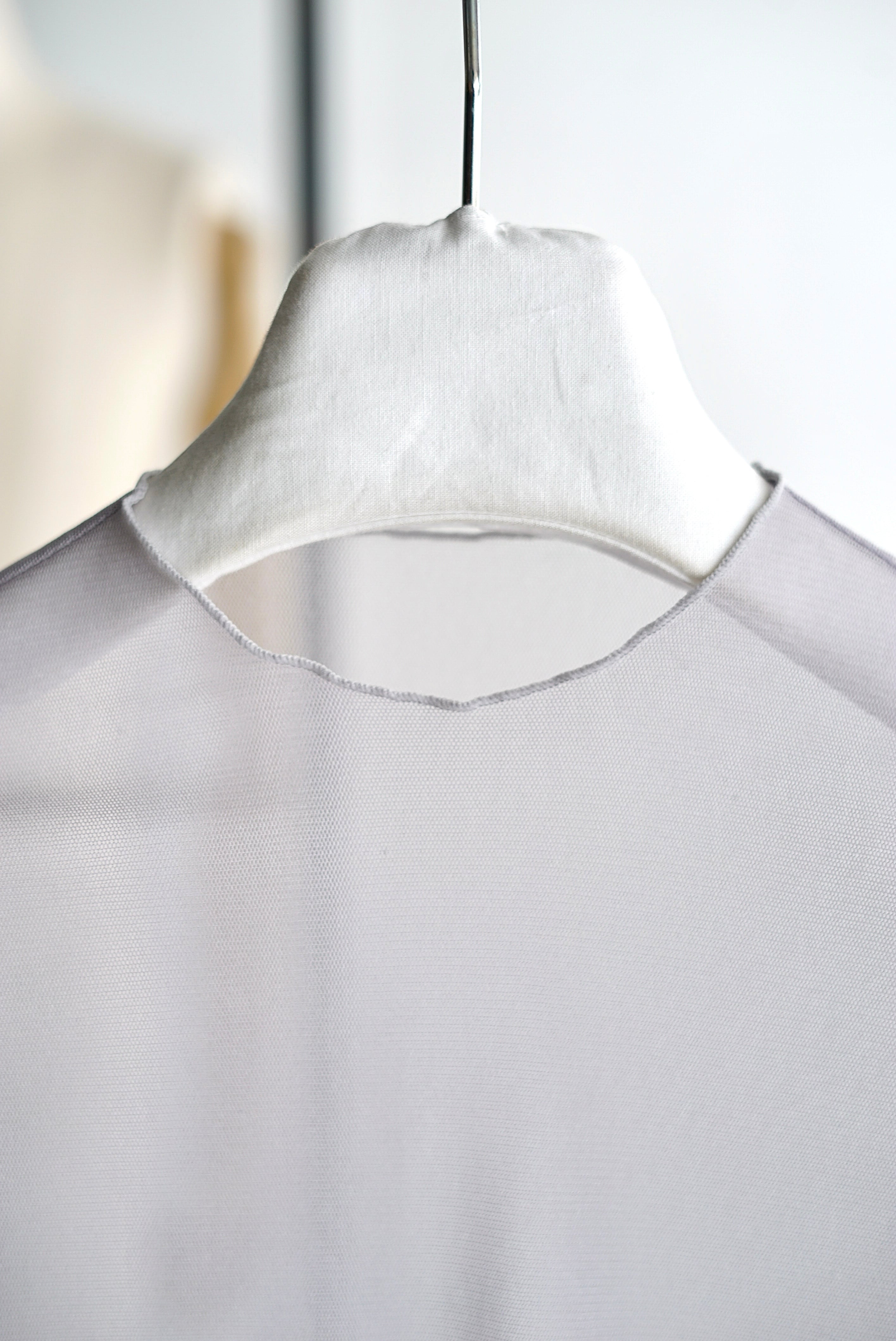 OVERNEATH / Longsleeves Tull Net (Bodysuit 088) (Grey , Beige