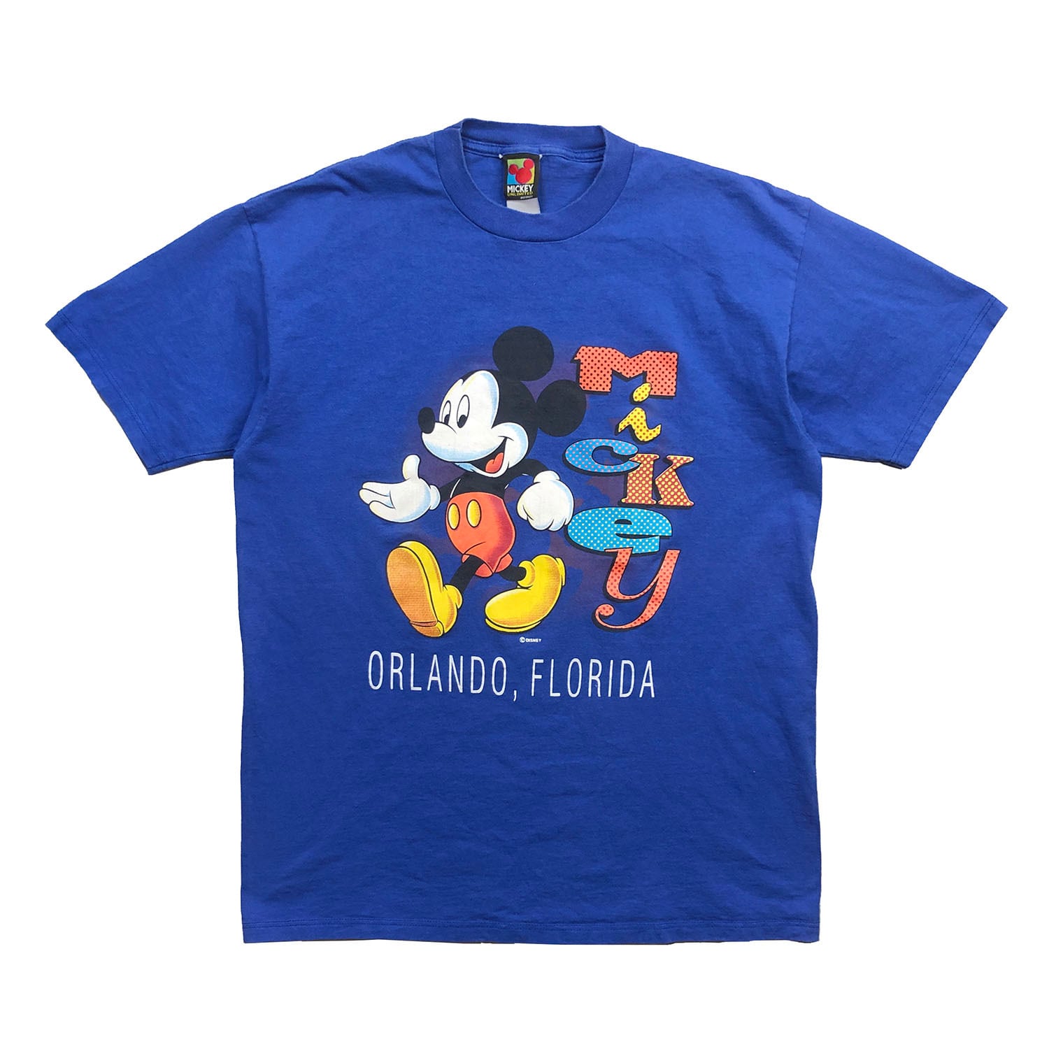 90's ミッキー マウス FLORIDA ディズニー ヴィンテージ Ｔシャツ