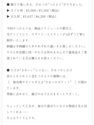 【終了】ひみつのpokkeつけえり(大)