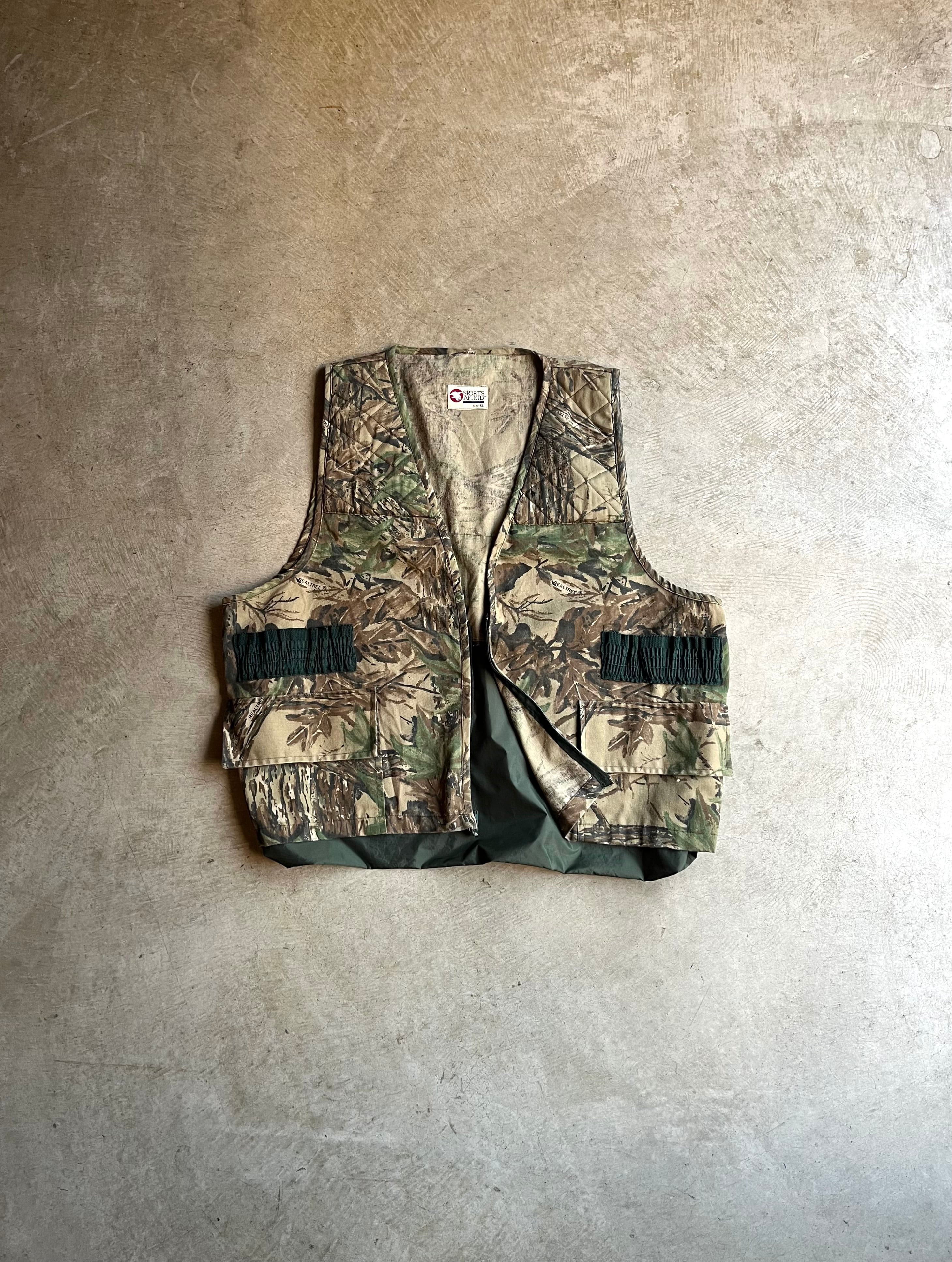 SPORTS AFIELD “REALTREE CAMO HUNTING VEST” | OLDROOKIE