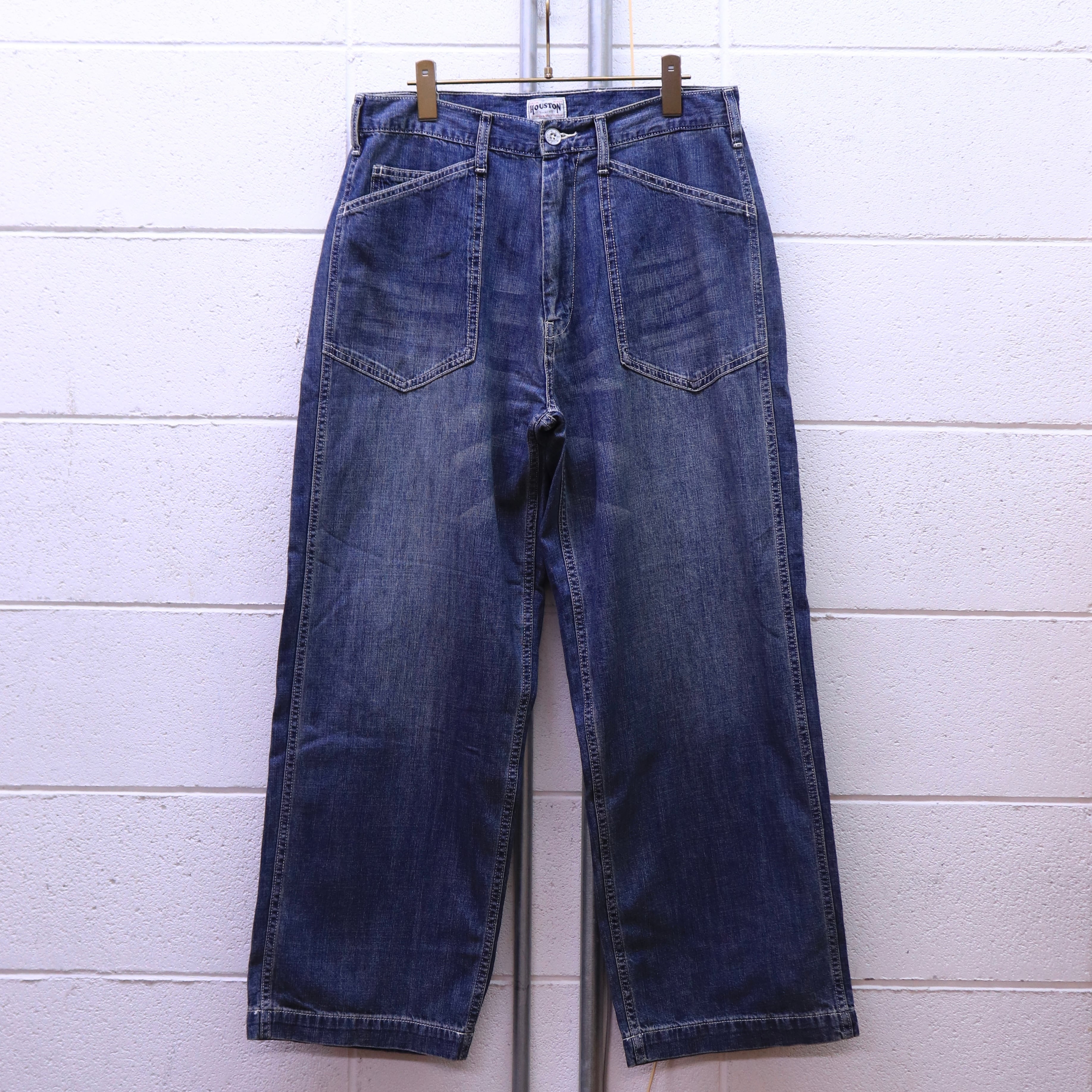 HOUSTON】U.S. COTTON M-35 DENIM TROUSERS | ROGER'S North land