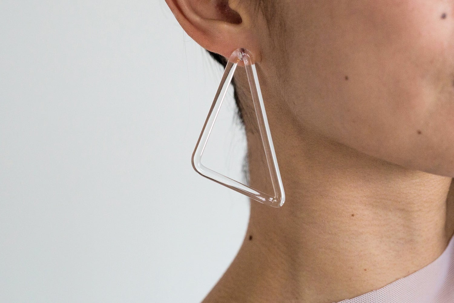 _cthruit シースルーイット _cthruit シースルーイット stick_triangle earring ピアス