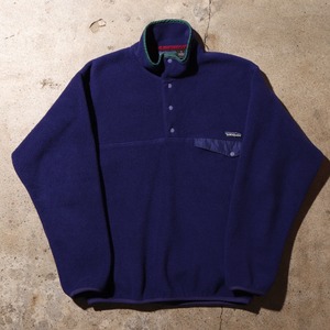 極美品 M 95年 青紫 シンチラ スナップT パタゴニア フリース パープル patagonia