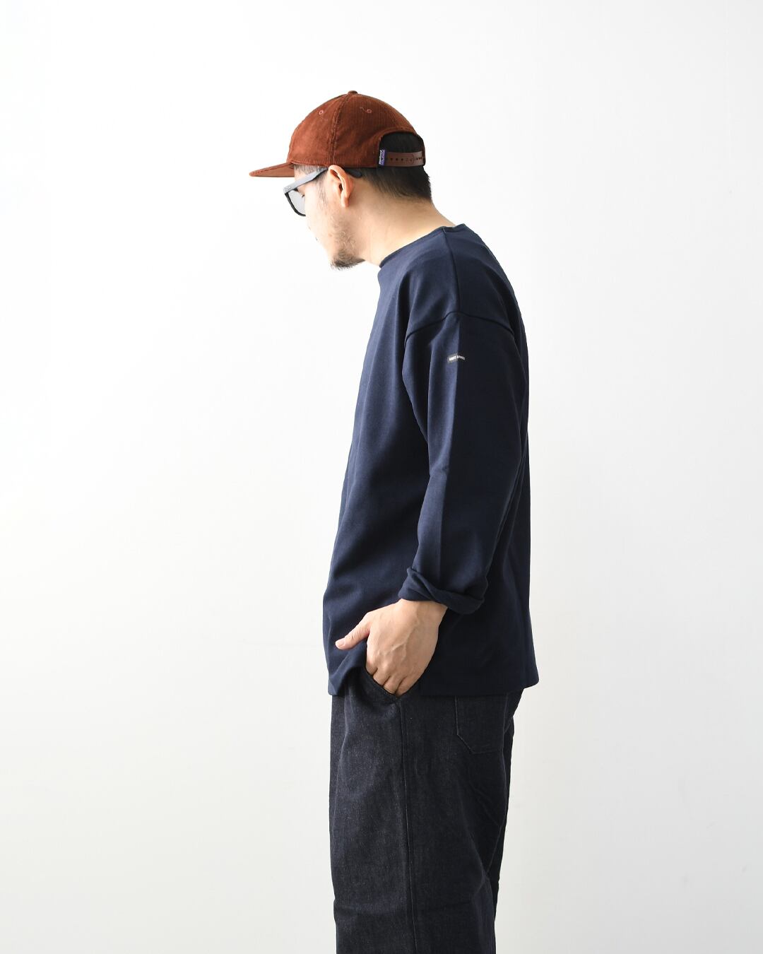 SAINT JAMES [20JC OUES LOOSE SOLID - NAVY] [20jcls-navy] セント