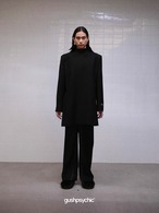 gushpsychic Stand Collar Cutting Hole Design Suit