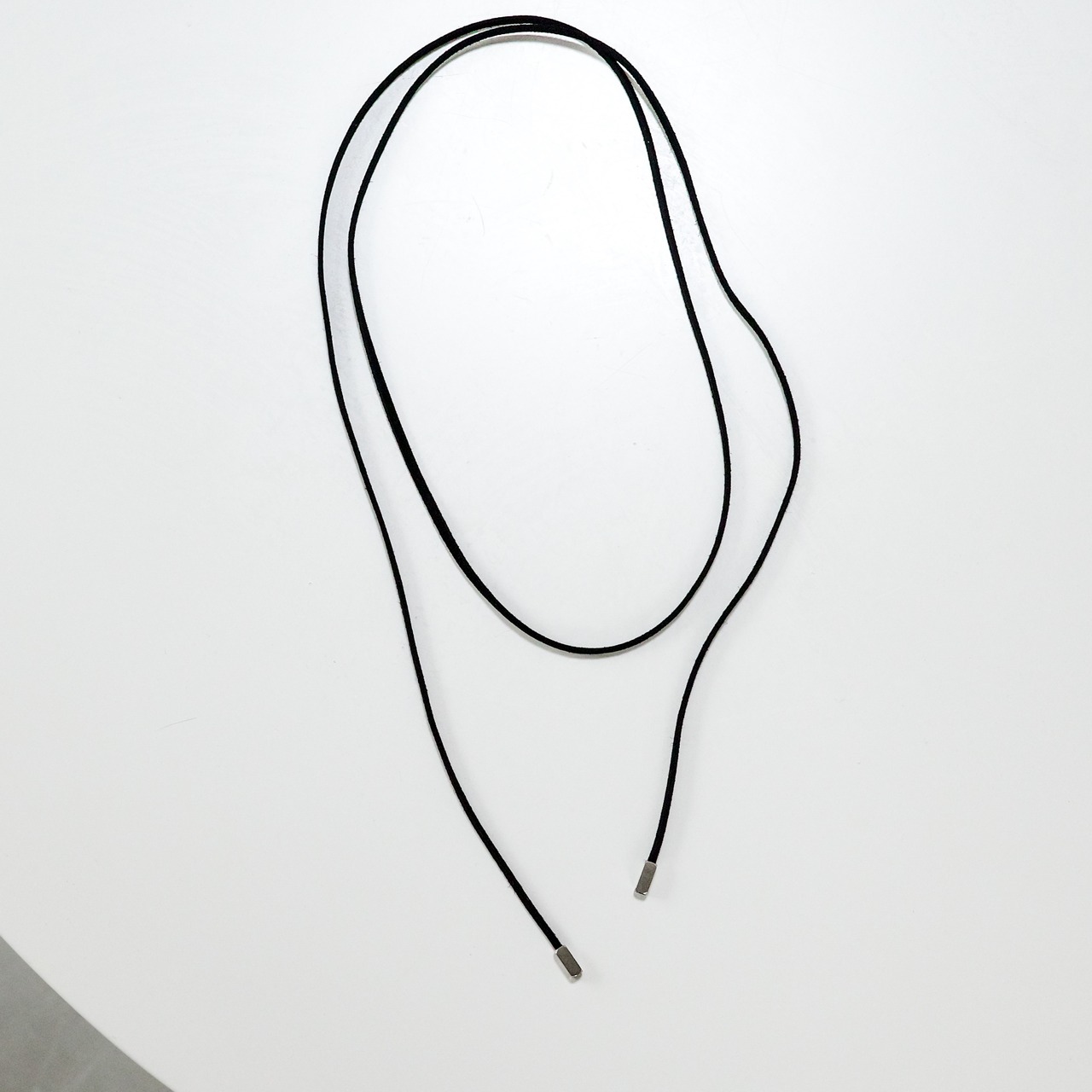 stainless code choker necklace2 SN086