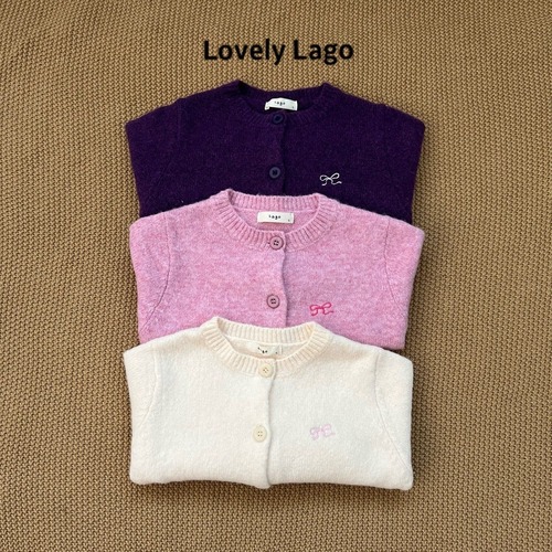 LAGO［取寄］ribbon bodle cardigan 25winter