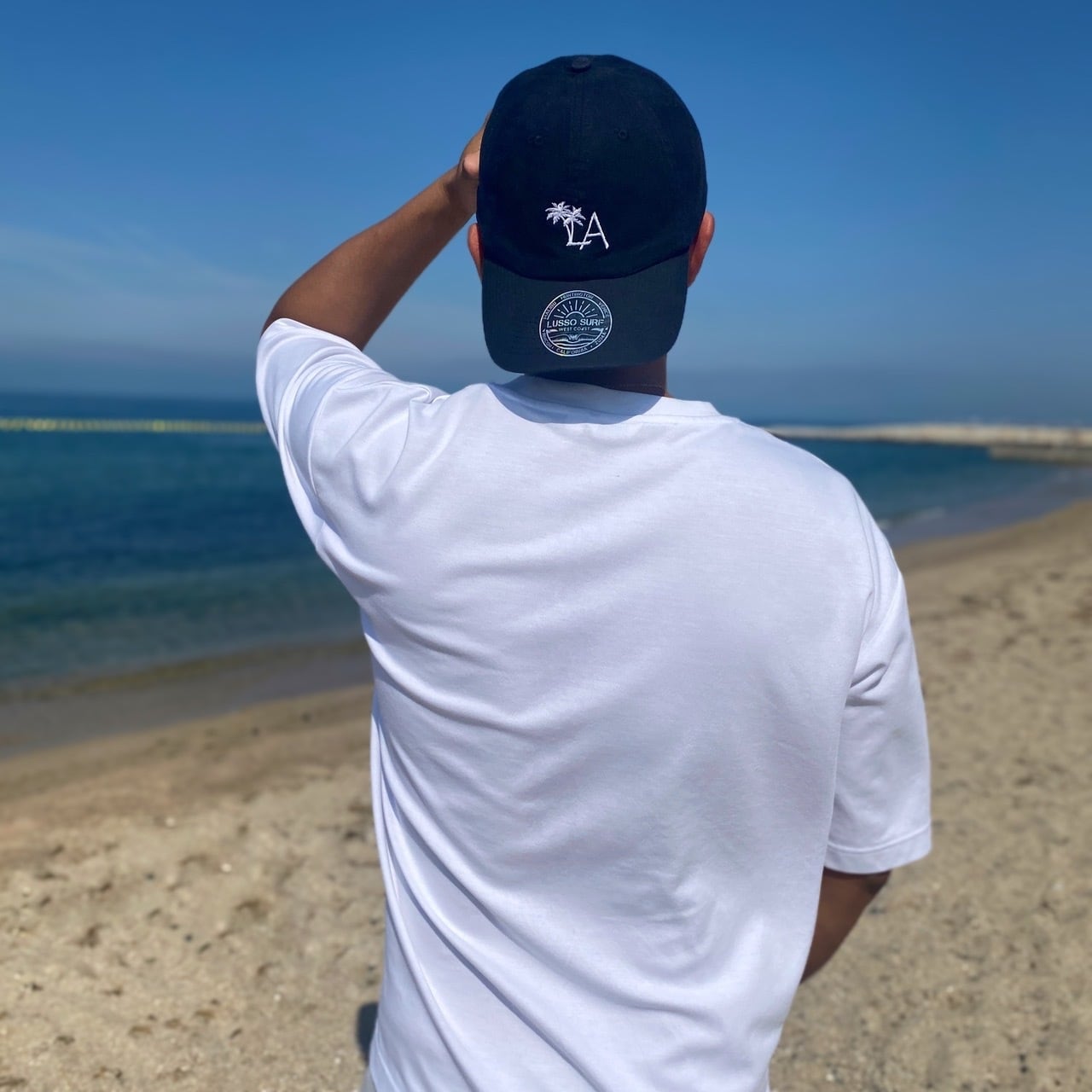 Palm Tree LA Cap【Black】 | LUSSO SURF