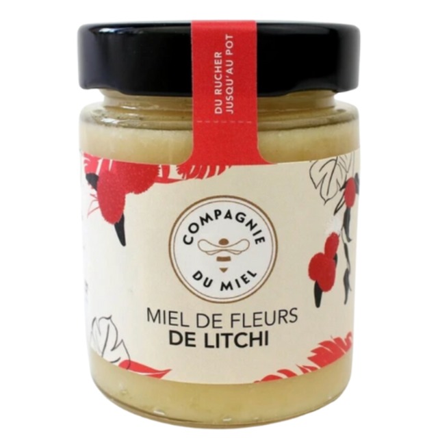【カンパニー・デュ・ミエル】マダガスカル産 ライチのはちみつ 210g 非加熱はちみつ