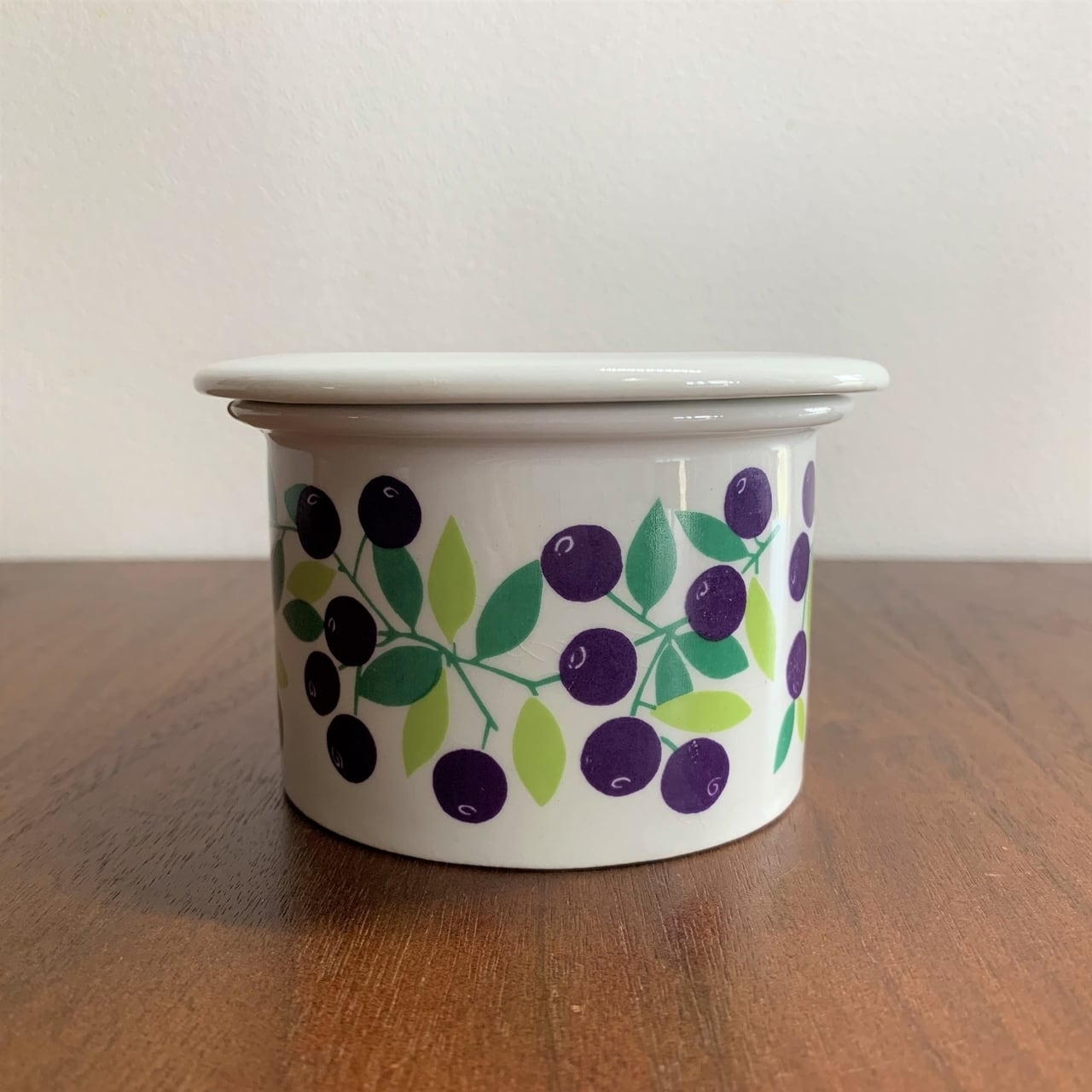 アラビア ブルーベリー柄 ジャー / ARABIA POMONA Jam Jar | ON THE MOON