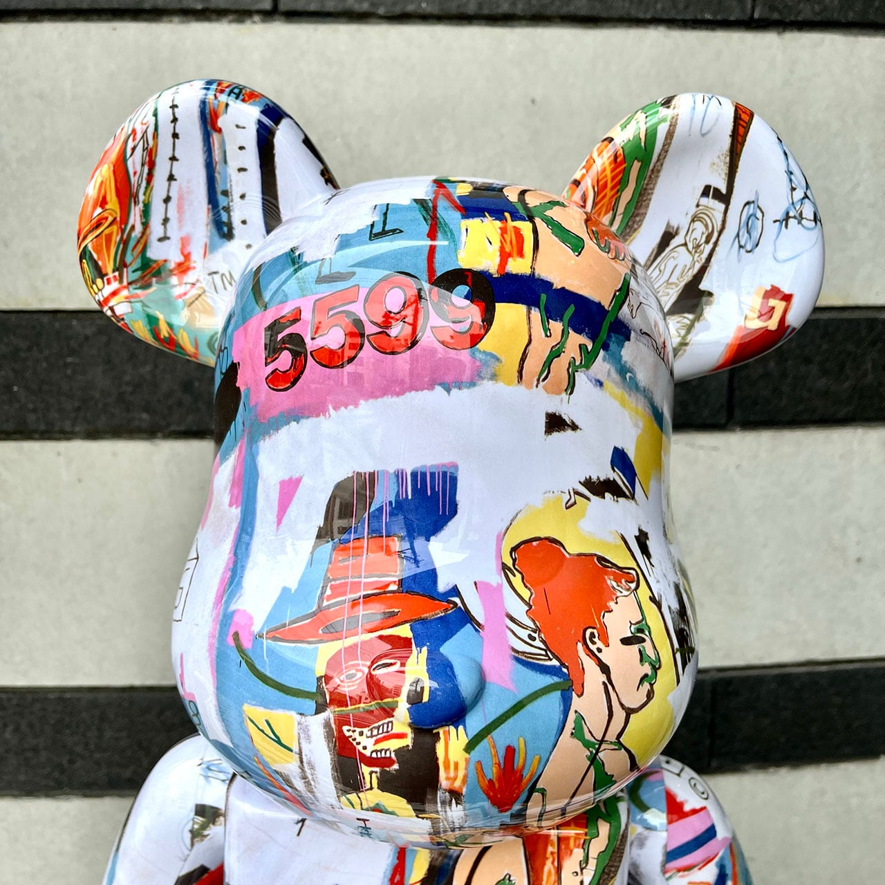 BE@RBRICK Andy Warhol × JEAN-MICHEL BASQ